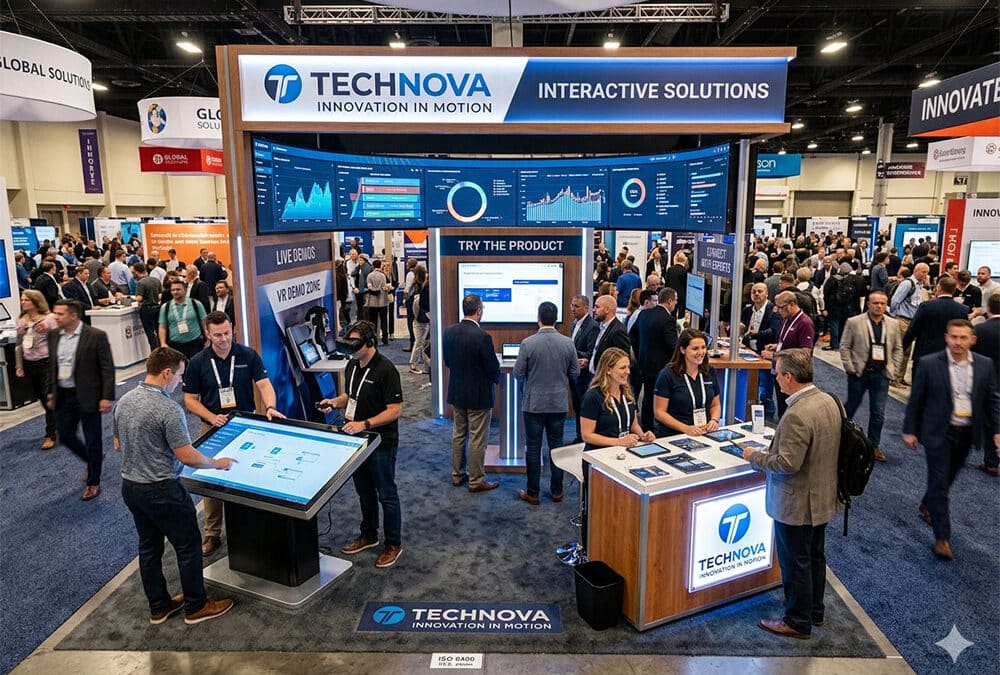 Why Interactive Booth Features Lead to Higher Trade Show ROI